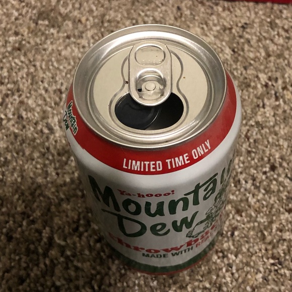 Mountain Dew Throwback Hillbilly Real Sugar 12 Pack Box W/Empty Cans 2011 Exp - Picture 4 of 6